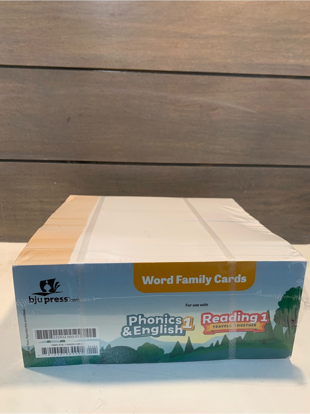BJU Word Family Cards Phonics & English 1 Reading 1 Education Homeschool